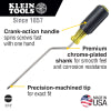 Klein Rapi-Driv® Screwdriver, 3/16-Inch Cabinet, 6-Inch Shank 670-6