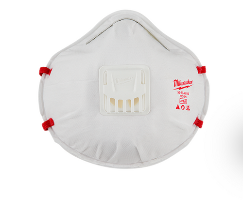 Milwaukee N95 Valved Respirator 48-73-4011