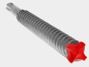 Diablo 1" x 8" x 13" Rebar Demon™ SDS-Max 4-Cutter Full Carbide Head Hammer Drill Bit DMAMX1210