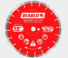 Load image into Gallery viewer, Diablo 12&quot; Diamond Segmented Masonry Cut-Off Blade #DMADS1200