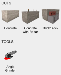 Diablo 4" Diamond Segmented Turbo Masonry Cut-Off Blade #DMADST0400