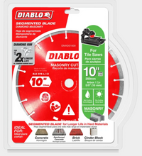 Load image into Gallery viewer, Diablo 10&quot; Diamond Segmented Masonry Cut-Off Disc #DMADS1000