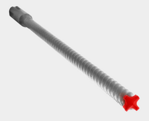 Diablo 1/2" x 24" x 29" Rebar Demon™ SDS-Max 4-Cutter Full Carbide Head Hammer Drill Bit #DMAMX1040