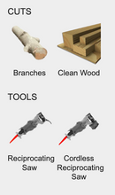 Load image into Gallery viewer, Diablo 9&quot; 3TPI Demo Demon™ Carbide Tipped Reciprocating Saw Blades for Pruning and Clean Wood #DS0903CP3