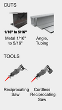 Load image into Gallery viewer, Diablo 6&quot; 14/18TPI Bi-Metal Reciprocating Blades for Medium Metal #DS0614BF25