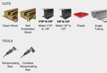 Load image into Gallery viewer, Diablo 14 pc Bi-Metal Reciprocating Saw Blade Set #DS0014S