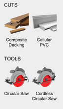 Load image into Gallery viewer, Diablo 7-1/4&quot; x 44-Teeth TrexBlade™ Saw Blade for Composites and Plastic #D0744CD