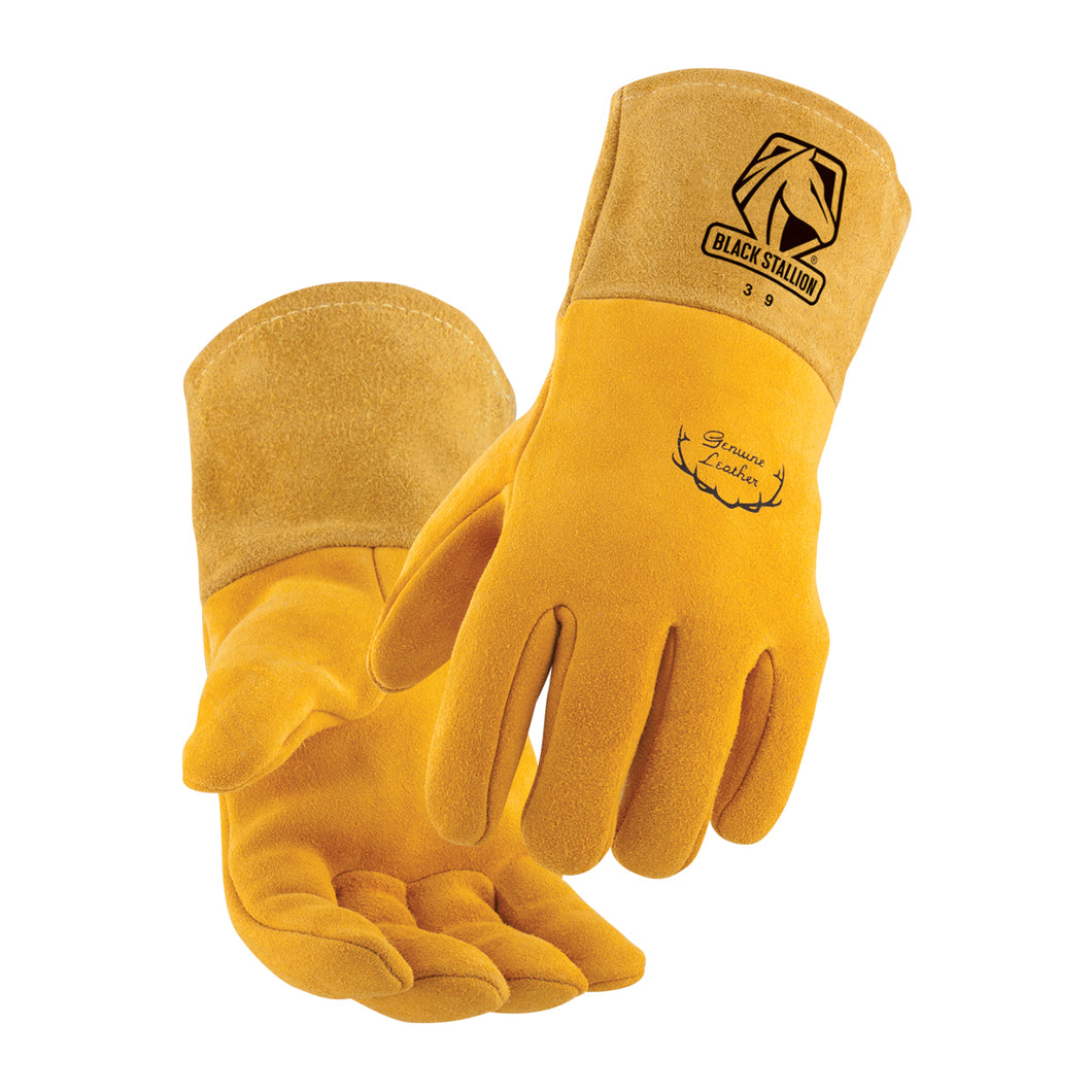 Black Stallion MightyMIG® Premium Deerskin MIG Glove - 39